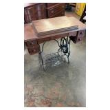 Antique Pedal Wheel Sewing Machine