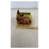 Vintage Shawnee Deer Planter