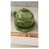 Vintage Cabbage Shaped Bowl Tureen