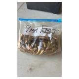 Bag of 9mm Caliber Ammunition At Least 100 Rounds