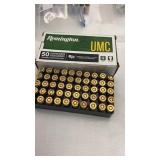 50 Rounds 9mm Luger Caliber Ammunition
