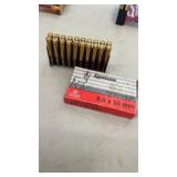 20 Rounds 6,5x55 Caliber Ammunition