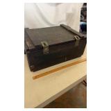 Vintage Wooden Military Ammunition Box