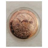 US History Franklin Mint 1862 Coin