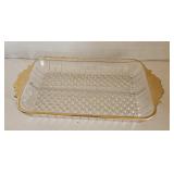 Vintage Glass Relish Dish