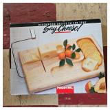 Beechwood Cheese Slicer Tray