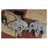 2 Nintendo 64 Controllers