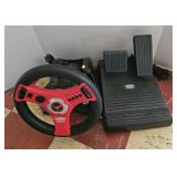 Concept 4 Racing Steering Wheel and Pedals
