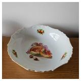 Porcelain Cantaloupe Plate
