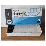 Biblical Greek Vocabulary Cards