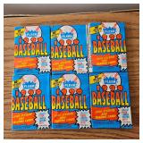 6 Packs of 1990 Fleer Baseball