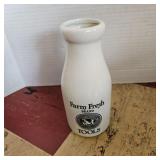 Ceramic Milk Bottle