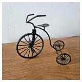 Mini Metal Tricycle Decoration