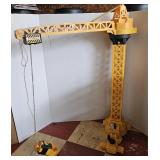 Vintage Plastic Crane Toy