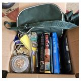 Lot of Misc Books Bag Etc
