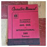 Vintage McCormick Farmall Operators Manual