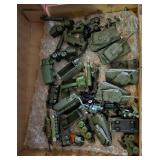 Lot of Small Army Figures Vehicles