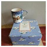 Holly Mountain Lodge Set of 4 Mugs