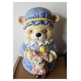 Vintage Ceramic Bear Cookie Jar