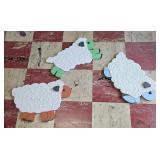 Home Interiors Kids Sheep Wall Decor