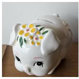 Vintage Ceramic Piggy Bank