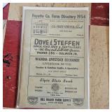 1954 Fayette Iowa Farm Directory