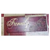 Family Decorative Sign