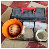 Lot of Misc Tackle Box Coasters Etc