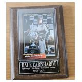 NASCAR Dale Earnhardt Wall Plaque