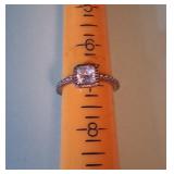 Fashion Ring Size 7 Marked 925