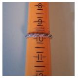 Fashion Ring Size 10 Marked 925