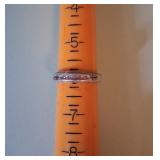 Fashion Ring Size 6 Marked Sterling