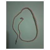Fashion Necklace Marked Sterling
