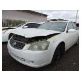 2005 Nissan Altima 1N4AL11D55C295644 White 2005 Nissan Altima 1N4AL11D55C295644 White