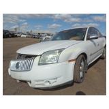 2008 Mercury Sable 1MEHM42W18G604965 White 2008 Mercury Sable 1MEHM42W18G604965 White