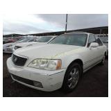 2002 Acura RL JH4KA96602C012283 White 2002 Acura RL JH4KA96602C012283 White