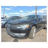 2014 Volkswagen Passat 1VWCT7A30EC051040 Black 2014 Volkswagen Passat 1VWCT7A30EC051040 Black