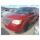 2008 Chrysler Town & Country 2A8HR44H08R799093 Red 2008 Chrysler Town & Country 2A8HR44H08R799093 Red