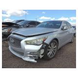 2015 Infiniti Q50 JN1BV7AP7FM337073 Silver 2015 Infiniti Q50 JN1BV7AP7FM337073 Silver