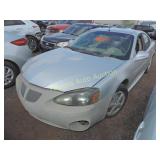 2005 Pontiac Grand Prix 2G2WP542751264959 Silver 2005 Pontiac Grand Prix 2G2WP542751264959 Silver