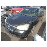 2006 Chevrolet Malibu 1G1ZT63816F153696 Black 2006 Chevrolet Malibu 1G1ZT63816F153696 Black