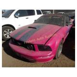 2007 Ford Mustang 1ZVFT85H975224974 Pink