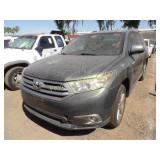2012 Toyota Highlander 5TDDK3EH3CS156420 Gray