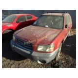 2003 Subaru Forester JF1SG63633H733162 Red
