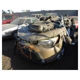 2015 Kia Soul KNDJP3A57F7165619 Brown