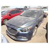 2017 Mazda Mazda3 JM1BN1K78H1121973 Blue