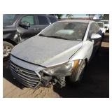 2017 Hyundai Elantra KMHD74LF1HU423688 Silver