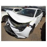 2020 Toyota Corolla 5YFEPRAE0LP078580 White