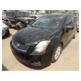 2012 Nissan Sentra 3N1AB6AP8CL747434 Black