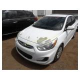 2016 Hyundai Accent KMHCT4AE0GU080680 White